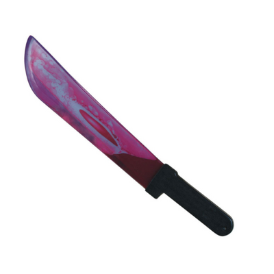 Foto van Bebloede machette scream