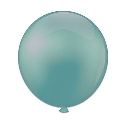 Foto van Topballon vintage blauw (91cm) 6st