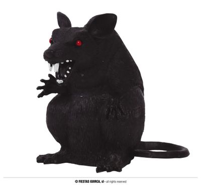 Halloween zwarte rat