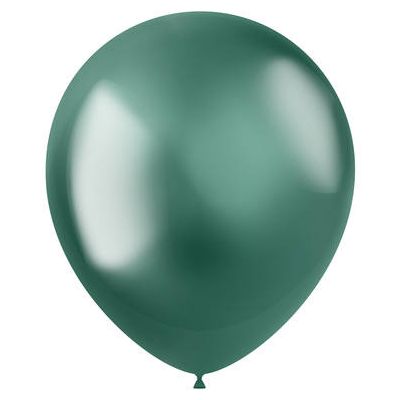 Foto van Ballonnen Chrome Intense Groen (30cm) 10st