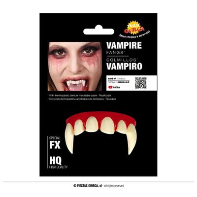 Foto van Vampier tanden met thermoplastic