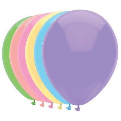 Foto van Ballon Pastel Mix (30CM) 50st