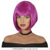 Afbeelding van Paarse Bobline Pruik
