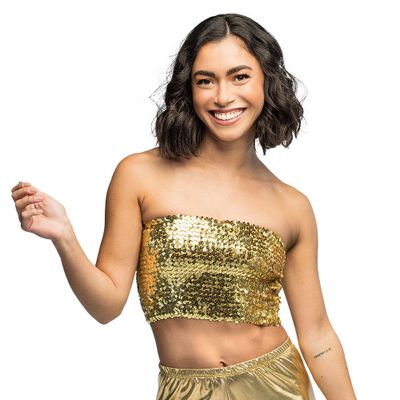 Foto van Summer Chique Gouden Topje Kort