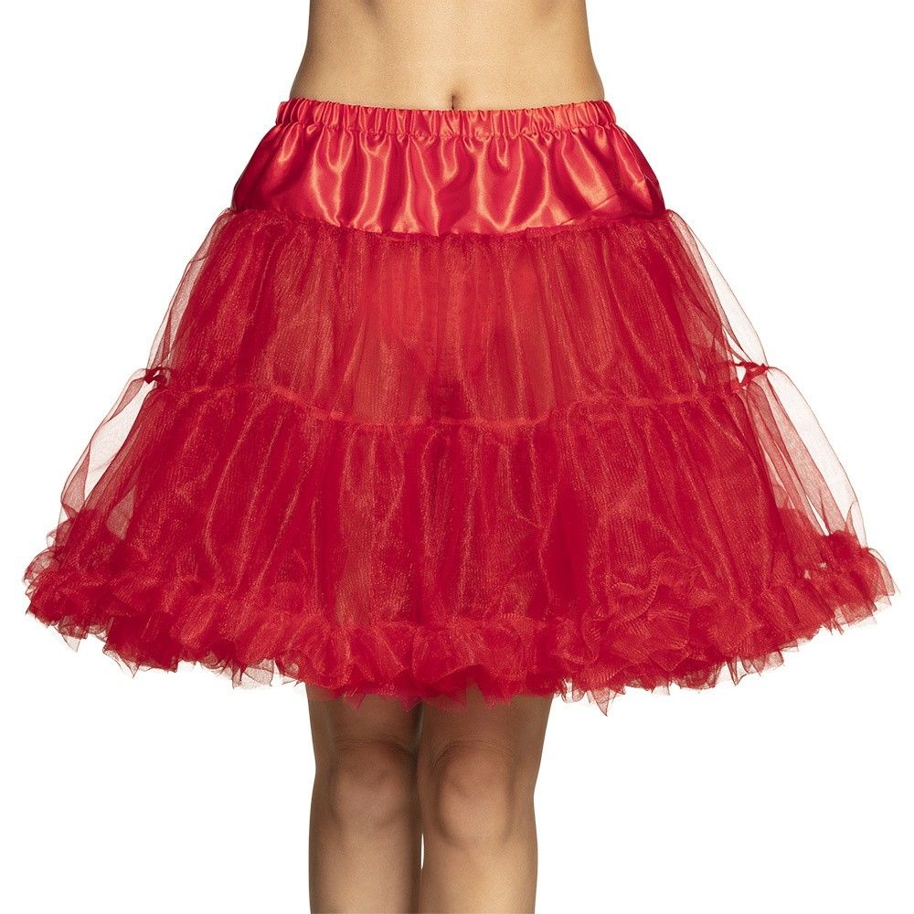 Verplicht Plasticiteit strottenhoofd Petticoat rood luxe kopen? || Confettifeest.nl