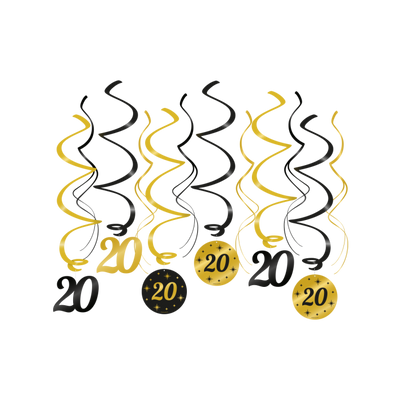 Foto van Classy Hangdecoratie 20 Jaar Foto van Classy Hangdecoratie 20 Jaar