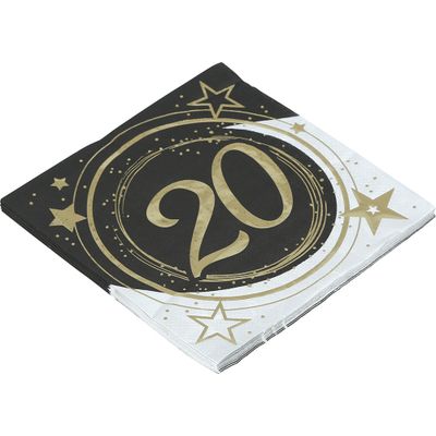 Foto van Servetten Classy 20 jaar