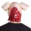 Afbeelding van Latex hoofdmasker Onthoofde Varkenskop