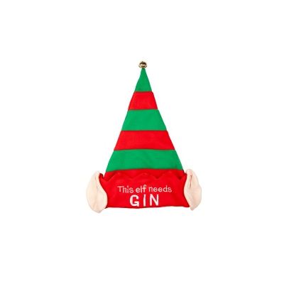 Foto van Kerstmuts 'This Elf needs GIN'