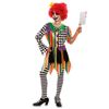 Afbeelding van Creepy clown kostuum meisje