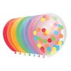 Afbeelding van Ballonnen Regenboog Confetti Assorti (30CM) 10st