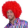 Afbeelding van Afro pruik rood