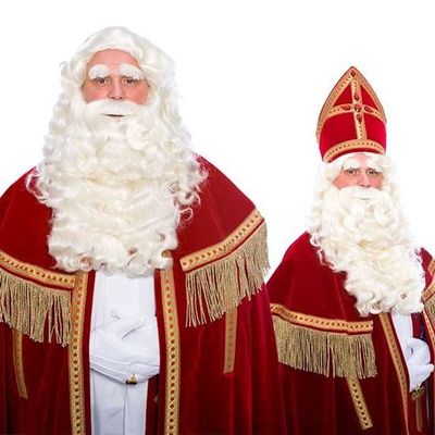 Foto van Sinterklaas baard Sint deluxe TV 34.122