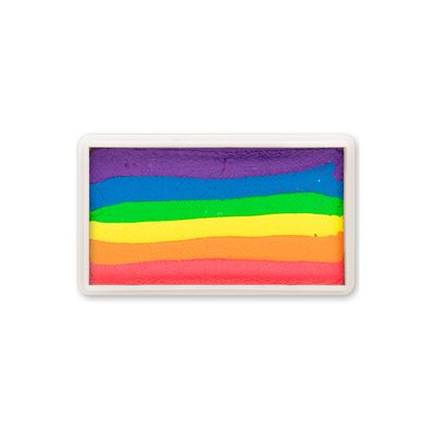 Foto van Splitcake neon regenboog