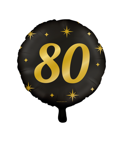 Classy party foil balloons - 80