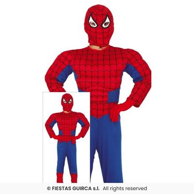 Foto van Spiderman pak kind