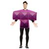 Afbeelding van Tetris kostuum paars