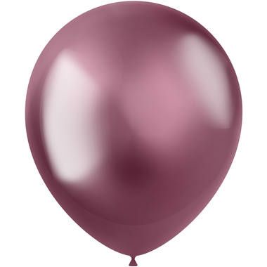 Ballonnen Chrome Intense Roze (30cm) 10st