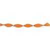 Afbeelding van Crepe slinger oranje 6m