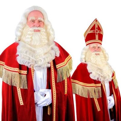 Sinterklaas baard TV-Sint buffel tule