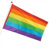 Afbeelding van Vlag regenboog 150x90 cm