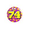 Afbeelding van Button 74 jaar