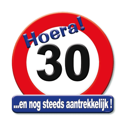 Hulde schild 30