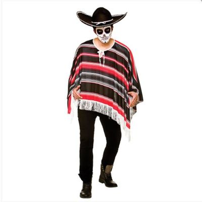 Foto van poncho day of the dead