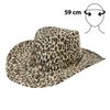Afbeelding van Cowboyhoed Luipaard Print