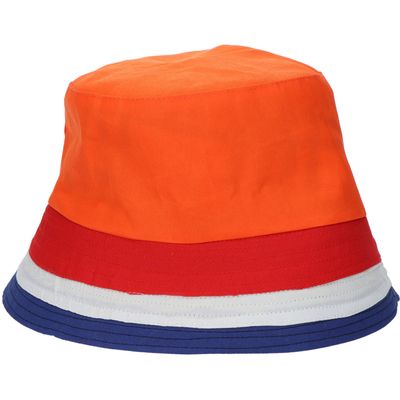 Foto van Bucket hat oranje rood wit blauw