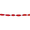 Afbeelding van Crepe slinger rood 24 m