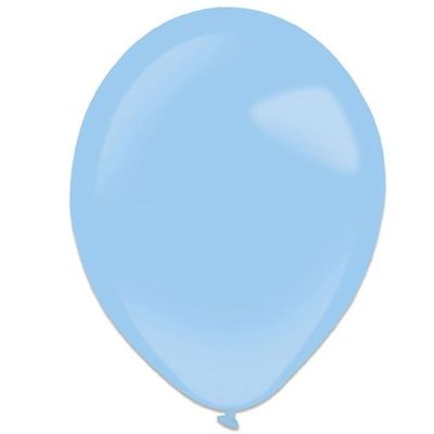 Foto van Ballonnen pastel blue (28cm) 50st