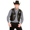 Afbeelding van Cowboy gilet zwart met ster