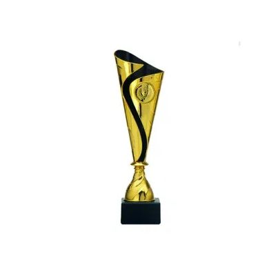 Foto van Trofee Goud Opengewerkt Swirls