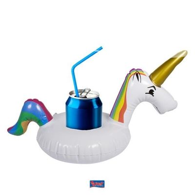 Opblaasbare unicorn bekerhouder