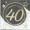 Afbeelding van Servetten Classy 40 jaar Afbeelding van Servetten Classy 40 jaar