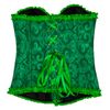 Afbeelding van Satijnen Korset Groen