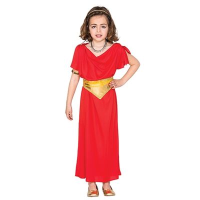 Foto van Romeinse hofdame kostuum kind