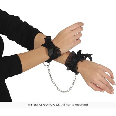 Foto van Zwarte Veter Handboeien
