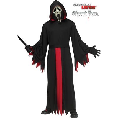 Foto van Ghost Face® Scream Reaper Kostuum Foto van Ghost Face® Scream Reaper Kostuum