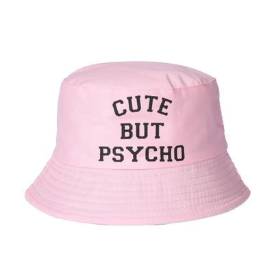 Foto van Bucket Hat 'Cute But Psycho'