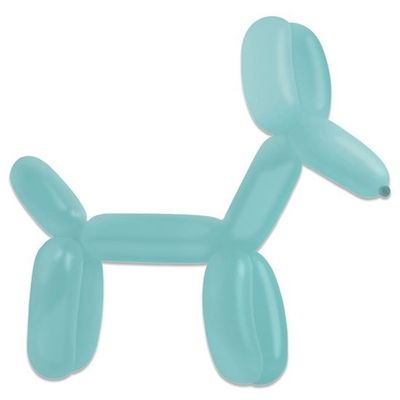 Modelleerballonnen robin egg blue (115cm)