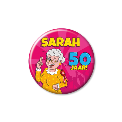 Button Sarah jaar