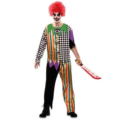 Creepy clown kostuum