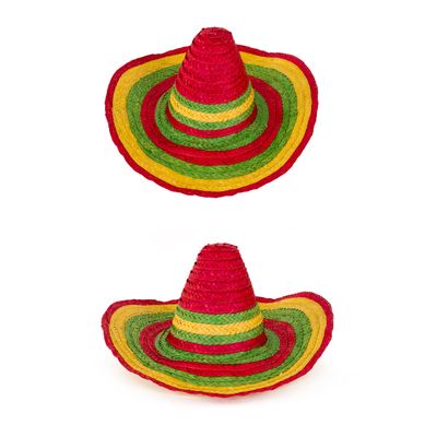 Foto van Sombrero mexico multi (one size)