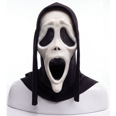 Foto van Ghost Face® Scream Masker Scary Movie 6 Geschrokken
