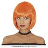 Afbeelding van Oranje bobline Pruik Afbeelding van Oranje bobline Pruik
