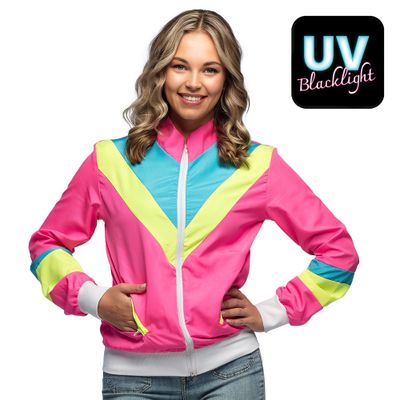 Foto van Neon Trainingsjas Roze