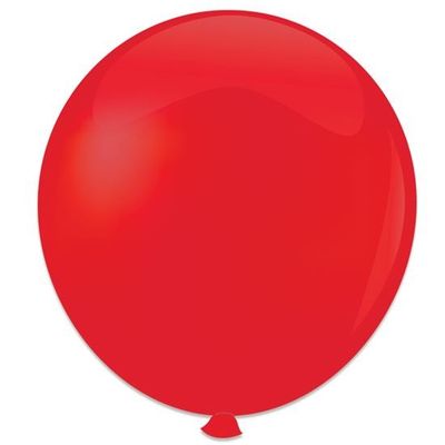 Topballon rood (91cm) 6st