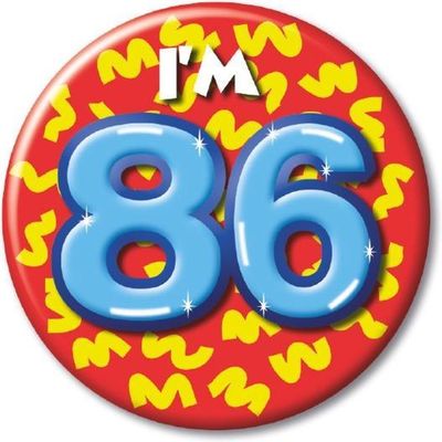 Button 86 jaar